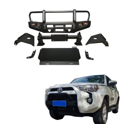 China Steel 4x4 Off Road Auto Parts Front Bumper Guard Rear Bumper for Toyota 4 RUNNER N21 for sale