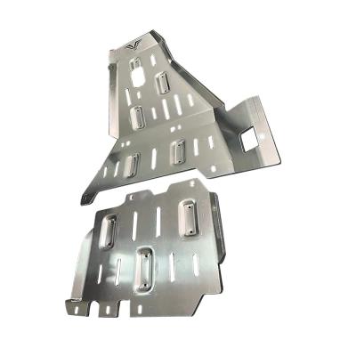 China Black Off Road Aluminum Skid Plate for WranglerJL Undercarriage Protection for sale