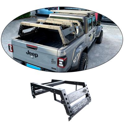 China Black Powder Coating Universal Truck Bed Rack High- Steel for Jeep Auto Pick Up Luggage for sale