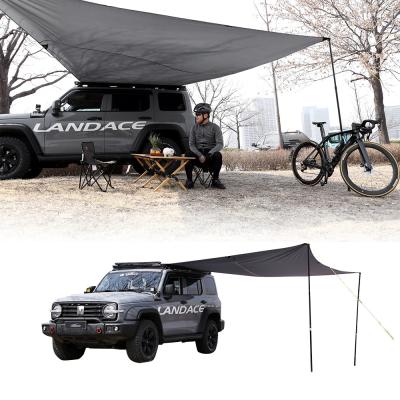 China 0 Area Four-season Tent Car Roof Rack Side Awning for Off Road Vehicle Roof Top Tent for sale