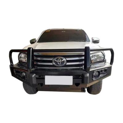 China 2020- Year Black Off Road 4x4 Auto Part Front Rear Bars for Toyota Hilux Front Bumper for sale
