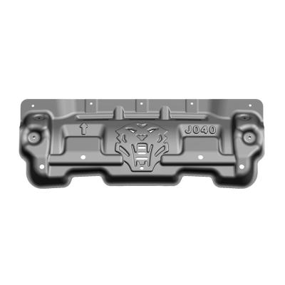 China 5mm Thickness Aluminum Alloy Front Bumper Lower Guard Board for Jeep Wrangler JL for sale