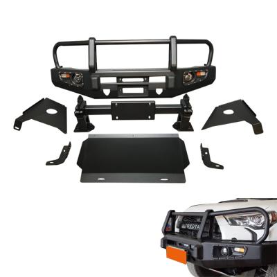 China Front Bumper Protection Off Road Aluminum Stainless Steel 4Runner Bumper for Toyota for sale