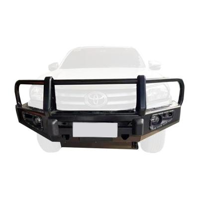 China Original Bolt-On Installation 2004-2005 Toyota Hilux Winch Bull Bar Front Bumper for sale