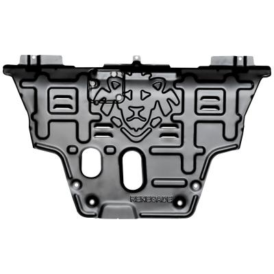 China Carbon Steel and Magnesium Skid Plate for Jeep Toyota 4 Runner 2.5mm and 4mm Thickness for sale