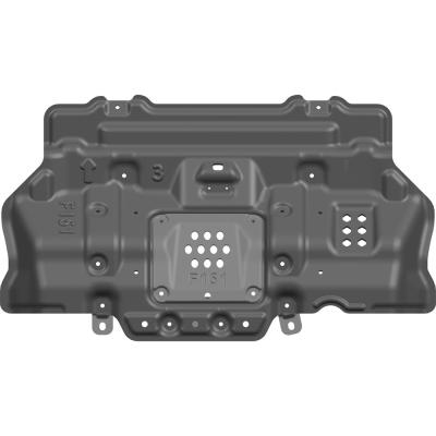 China Car Model Toyota Prado LC120 3D Skid Plate for Fuel Tank and Transfer Case for sale