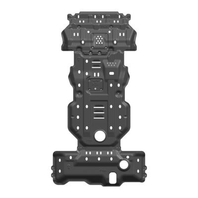 China Car Chassis 4x4 Exterior Accessdries Aluminum Alloy Steel FJ Cruiser Chassis Skid Plate Engine Guard for sale