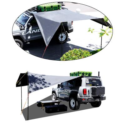 China Aluminum Alloy Pole 4x4 Auto Aftermarket Accessories for SUV Rear Side Awning Tent for sale
