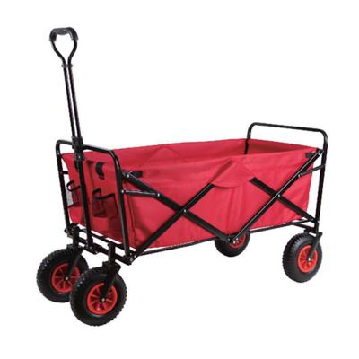 China Convenient Beach Wagon with Ergonomic Handle and 7x1.75 Inch Wheels 101x51x108cm for sale