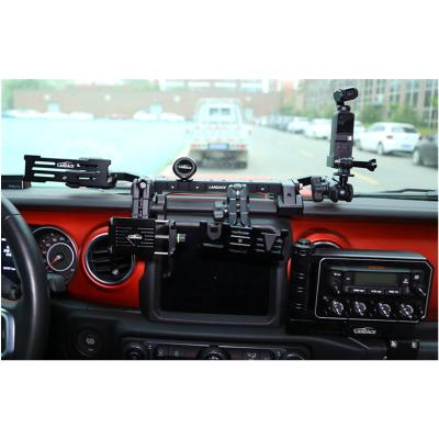 Chine Jeep Wrangler Téléphone GoPro CB Microphone et porte-caméras reflex numériques avec conception géométrique à vendre