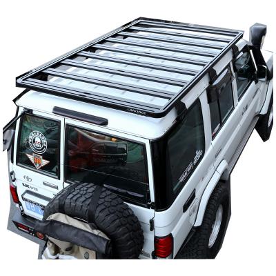 China Universal 4X4 Steel Roof Tray Cargo Carrier for SUV Jimny Fj Cruiser Aluminum Alloy for sale