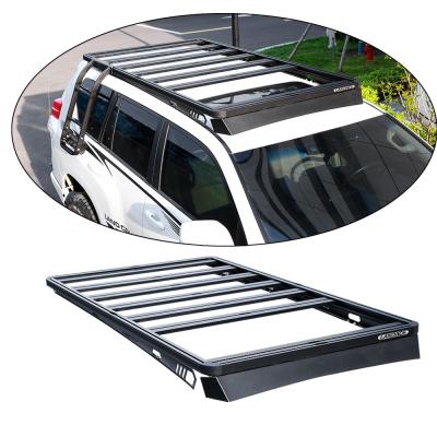 China High- Roof Mount Black SUV Car Roof Rack Bar for Toyota Land Cruiser LC76 LC79 LC200 for sale