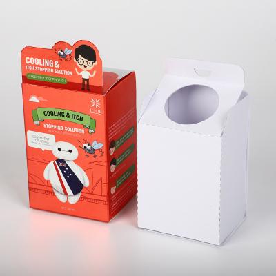 중국 SBS 자외선 방지 크림 색 표면 관리 선물 상자 평평한 접을 수 있는 Cmyk 판매용