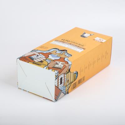 China Caja de regalo de Matt Laminated Gin Wine Bottle Artpaper con el tenedor del cuello de la manga y de la botella en venta