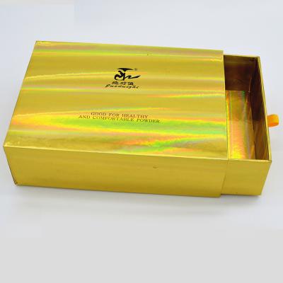 China Holographic Effect Match Paper Drawer Box PMS ODM Luxury Rigid for sale