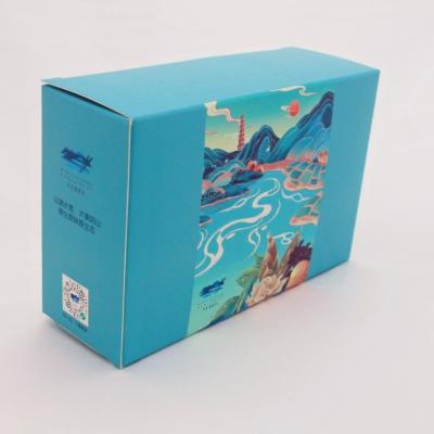 China ISO9001 CMYK Blue Paper Corrugated Mailer Boxes Custom Toy Boxes for sale