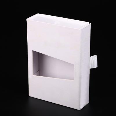 China Foldable Cardboard window magnetic wine gin bottle box with Tab for sale