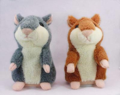 Chine Jouet électronique parlant de peluche de disque de jouets de peluche de souris de hamster d'enfants à vendre