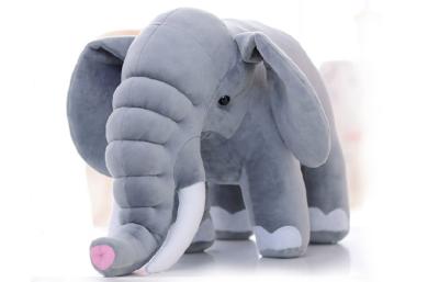 China Sweet Sprouts Gray Custom Stuffed Elephant plush Soft Baby Toy 30cm for sale