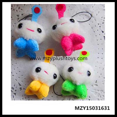 China 5/6/7/10cm Stock Mix Colors Chinese Cartoon Plush Toys Mobile Charm for sale