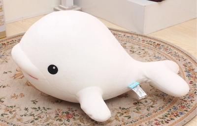China La aduana femenina de las partículas de la espuma del terraplén del regalo los 35CM rellenó el delfín blanco del delfín de los juguetes en venta