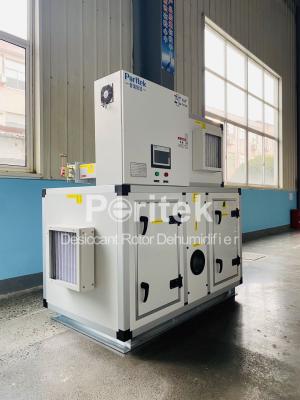 China Steam Heating Industrial Desiccant Wheel Dehumidifier 1000cfm for sale