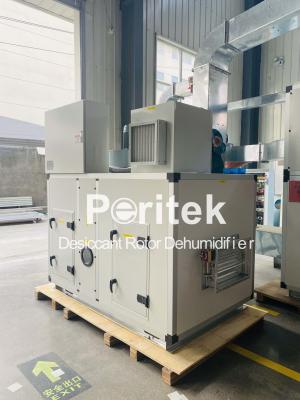 China -20℃-40℃ 3000CMH Industrial Air Handling Units Dehumidifier Electrical Heating for sale