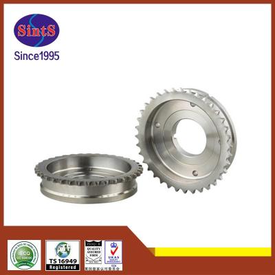 China Stainless Steel Precision Auto Parts Customized Exhaust Gear Sprocket Plate for sale