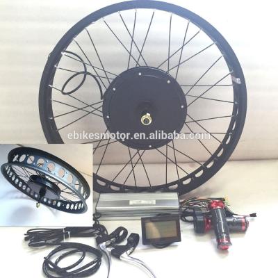 China NEW arrival 26*3.0 3000W Electric Bike Kit for sale