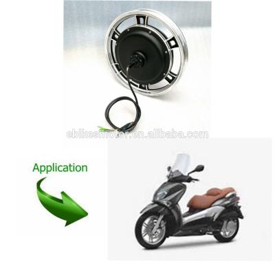 China Aseguramiento de la calidad 1000w dc motor de cubo eléctrico sin escobillas para motocicletas en venta