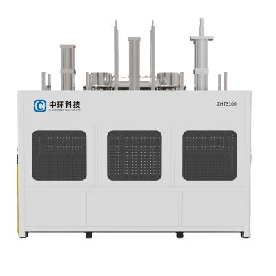 China Máquina automática de envasado de celulosa Material de caña de azúcar Fabricación de cubiertos de madera en venta