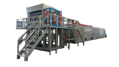 Chine Machine de recyclage automatique de déchets de papier recyclable rotative pour plateau de papier à vendre