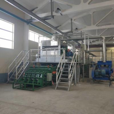 China Waste Paper Rotary Egg Tray Machine Line 6000 pcs/hr for sale
