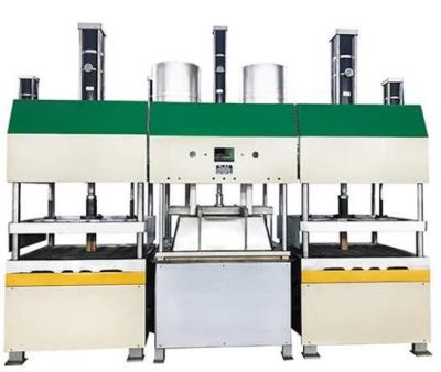 China Vacuum Pulp Molding Tableware Machine 30kw Pulp Forming Machine for sale