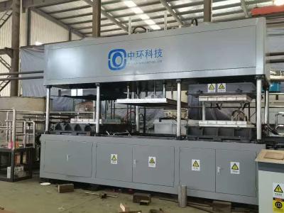 China Equipo de celulosa moldeada de grado alimenticio, máquina de fabricación de placas biodegradables 220V en venta