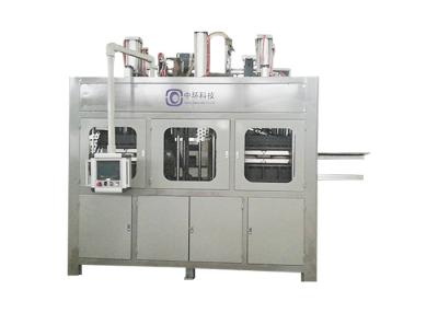 China High Performance Cup Lid Making Machine , PLC Control Pulp Molding Equipment for sale