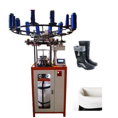 China Rain Boots Electronic Jacquard Circular Small Knitting Machine Removable Lining for sale