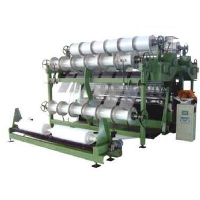 China Plush Fabric Double Needle Bed Raschel Machine for sale