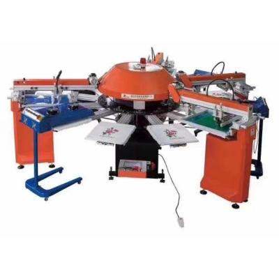 China 4 color rotary Textile Printing Machine digital cloth screen printing machine for sale