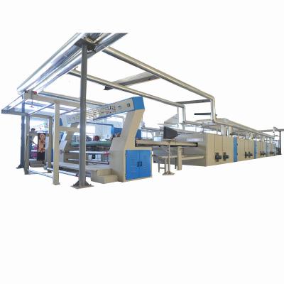 China fabric stenter machine 1600-3200mm Glue Stenter Setting machine for sale