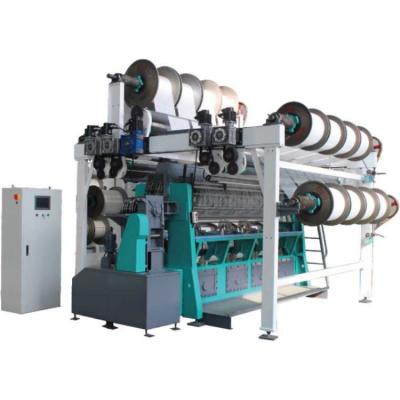 China Double Needle Raschel Warp Knitting Machine 12KW For Blanket Fabric 50mm for sale