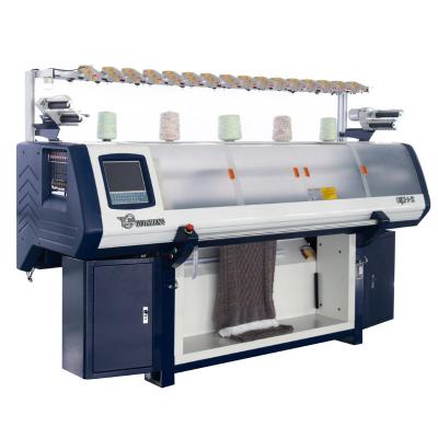 China Double Needle Sweater Flat Knitting Machine 1kw Computerized 52inches for sale