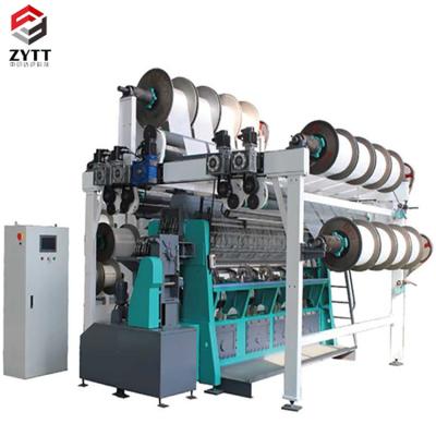China High Speed Textile Blanket Plush Double Needle Bed Warp Knitting Machine for sale