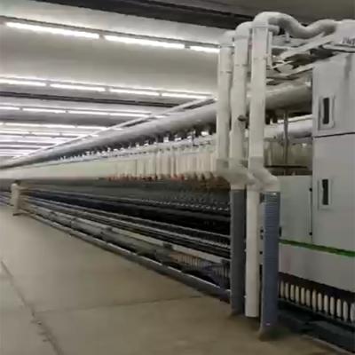 China Ring Spinning Machine Yarn 1200 Spindles Long Locotive Auto Doffing for sale