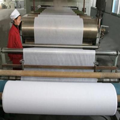 China 100% PVA Cold Water Soluble Non Woven Fabric For Embroidery Backing for sale