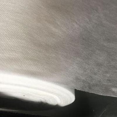 China PVA Cold Water Soluble Non Woven Fabric Embossed Pattern For Embroidery for sale