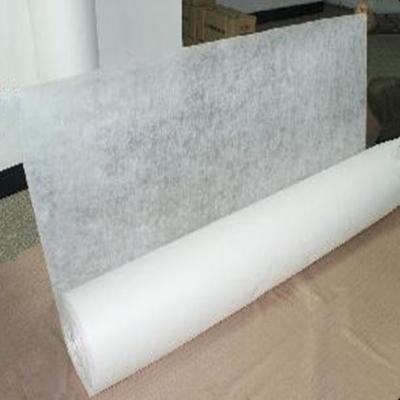 China PVA Material Interlining Cold Water Soluble Nonwoven Fabric For Embroidery Backing for sale