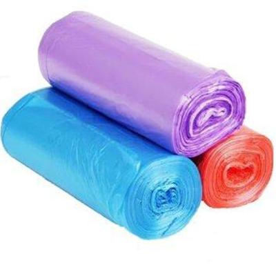 China PLA Plastic Biodegradable Garbage Bags Heat Sealing Type SGS / MSDS Approval for sale