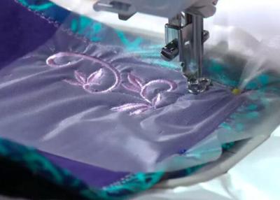 中国 透明な機械刺繍の裏付けの安定装置1m 200ヤード35ミクロン 販売のため