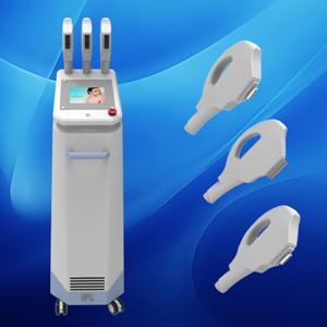 China Good price three handles IPL hair removal and skin rejuvenation ipl machine for sale